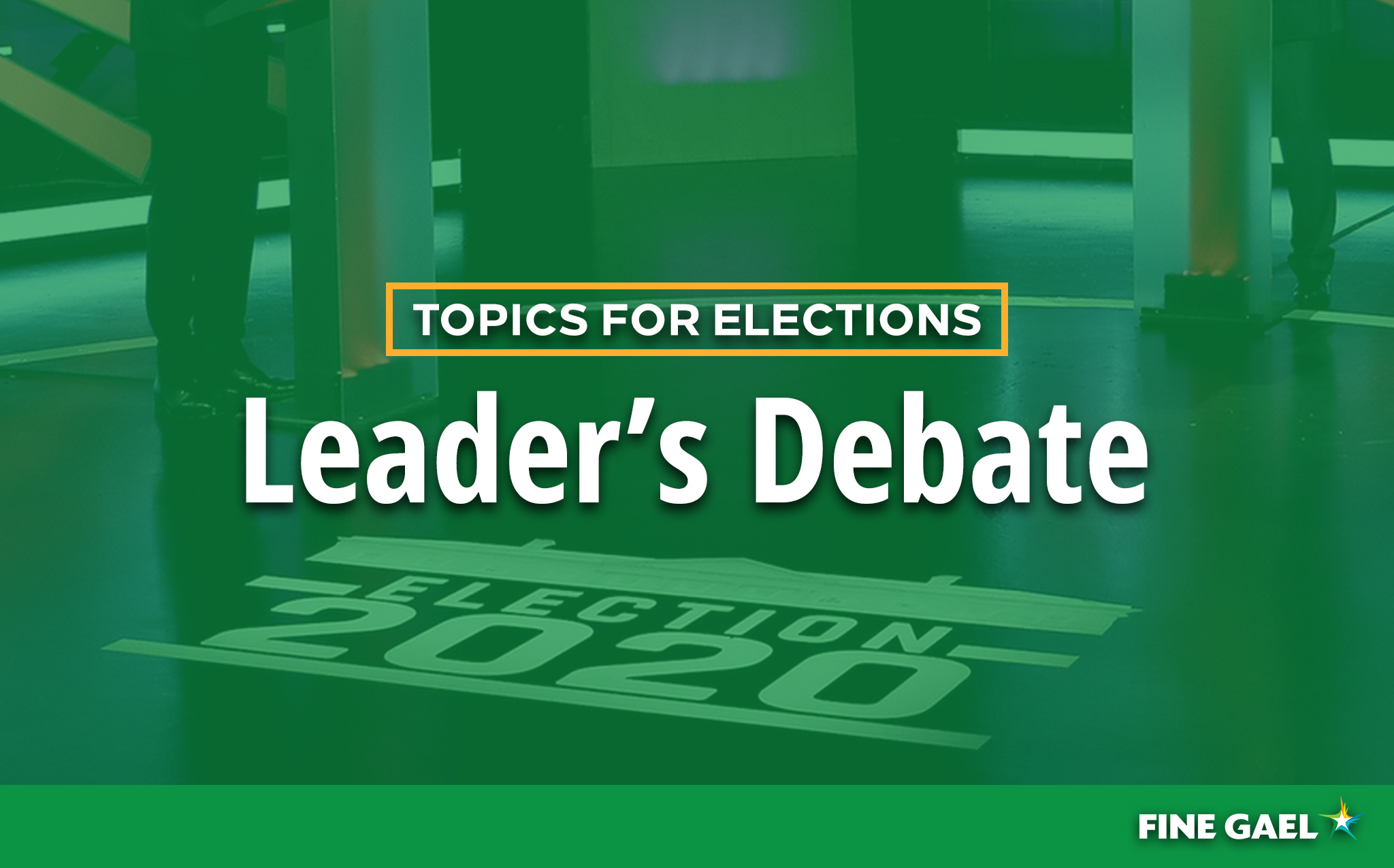 Topics for Elections Leader's Debate