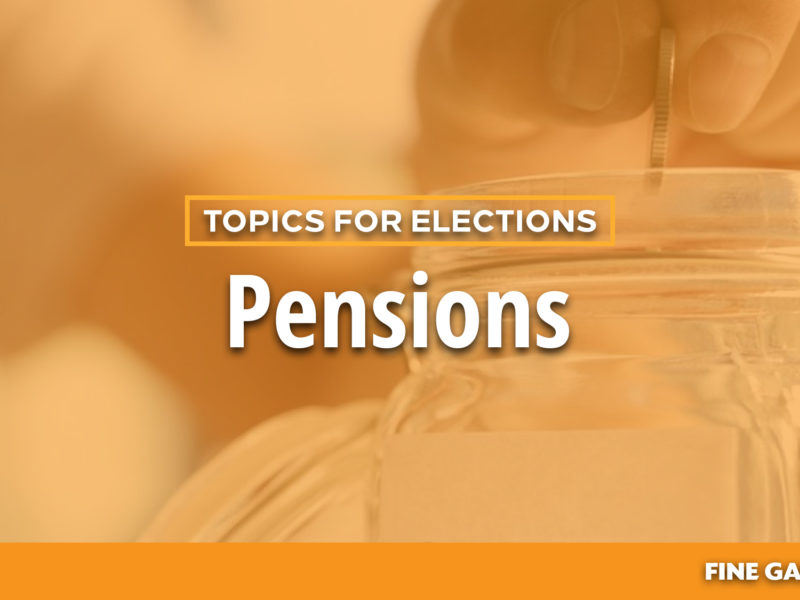 Topics for Elections - Pensions